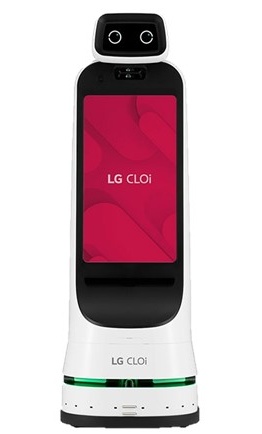 Photo:signage robot LG CLOi GuideBot