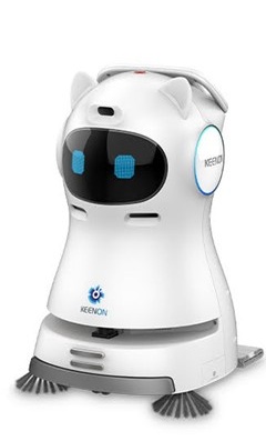写真:cleaning robot KLEENBOT