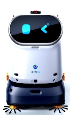 写真:cleaning robot KLEENBOT